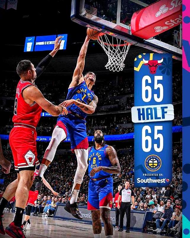 穆雷连续三场比赛得分超过重要助攻，公牛不断突破！比赛高潮迭起的简单介绍